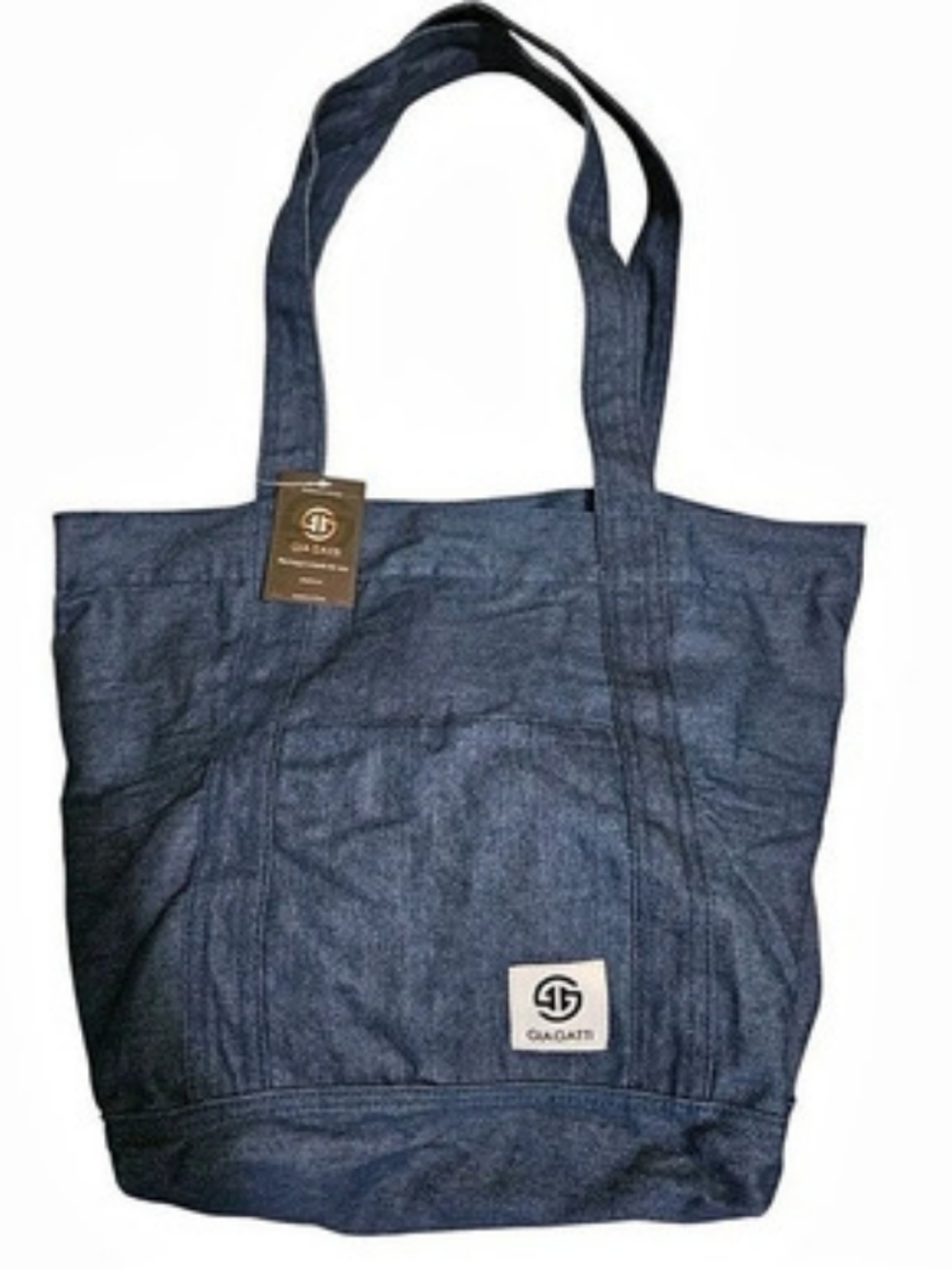 NEW Gia Gatti Dark Wash Denim Carryall Tote Bag – NWT